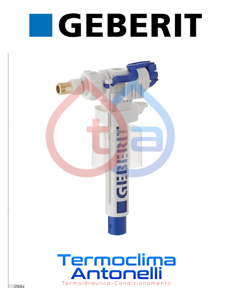 Valvola di riempimento Geberit 240.783.00.1