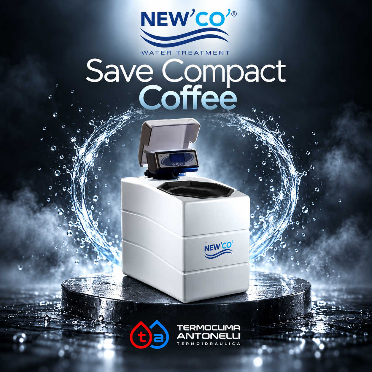 Addolcitore NewCo Save Compact Coffee